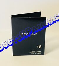 Profile 18 Amber Wood For Men Eau De Parfum.05fl.Oz 1.5ml Carded Sample