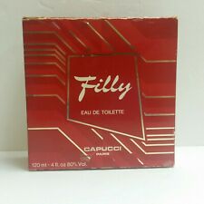 Filly By Roberto Capucci EDT 4 Fl. Oz. 120 Ml For Women Vintage And Rare
