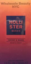 Hollister Beach Woody And Warm Eau De Cologne Spray 30ml 1.0 Oz
