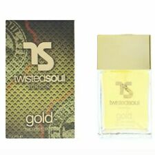 Twisted Soul London Gold Cologne For Men Eau De Toilette 3.4 Oz 100 Ml..
