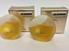 Jil Sander Sensations 2 Pc Eau De Toilette For Woman Rare Perfume