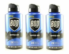 Pack Of 3 Bod Man Really Ripped Abs 2x Fragrance 4 Oz