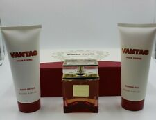 Parfums Rivera Vantag Pour Femme Eau De Parfum Body Lotion Shower Gel Gift Set