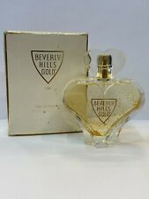 Vintage Beverly Hills Gold 24k Pierre Durrani Eau De Parfum Spray 1.7 Fl Oz