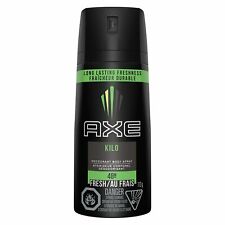 2 Pack Axe Kilo Deodorant Body Spray For Men 48 Hr Fresh 4 Oz