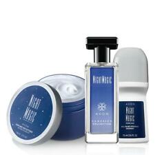 Avon Night Magic Cologne Spray Perfumed Skin Softener And Roll On Deodorant Set