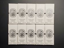 Lot Of 10 Diptyque Eau Rose Eau De Toilette Travel Size 0.06 Oz 2ml