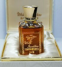 Vintage Original Evyan WHITE SHOULDERS Youth Beauty Perfume Bath Oil w Box 2oz