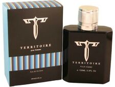 Territoire Blue by YZY Perfume 3.4 oz Eau De Parfum Spray for Men