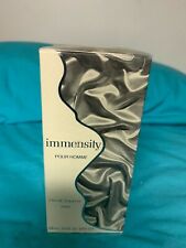 Immensity For Men By Les Parfums Immensity 3.3 Oz Eau De Toilette Spray Rare