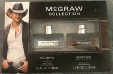 Mcgraw Collection Gift Set 1.0oz Silver 1.0oz Spray EDT Cologne����Hard To Find
