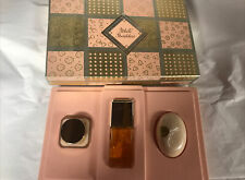 Vintage Evyan White Shoulders Perfume 1.5 ozBody Cream 2oz Soap 3PC Gift Set