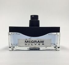 Tim Mcgraw Silver EDT Spray 1 Oz 30ml Tester No Cap Bottle