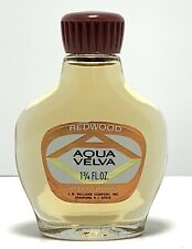 Vintage Aqua Velva Redwood J.B. Williams After Shave Splash 1 3 4 Oz