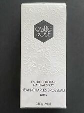 Jean Charles Brosseau Ombre Rose Perfume Edc 3 Fl. Oz. Old Stock