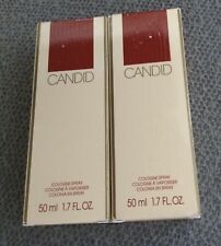 Avon Candid Lot 2 Col Spray 4 Roll On Deodorants