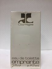 Courreges Empreinte Eau De Toilette 2 oz Vintage Rare
