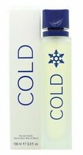 Cold By Benetton Cologne For Men 3.3 Oz Brand