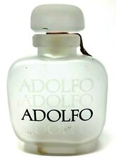 Frances Denney Adolfo Perfume Frosted Counter Display Factice 9.75 X 6.5 Huge