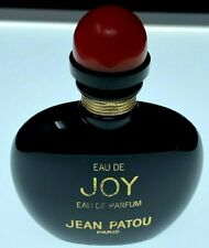 Jean Patou Joy Vintage 25 ml .85 oz 100% Full Spray EDP Black Red Bottle