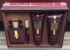 Rm Rm By Ron Marones 4 Piece 3.3 3.4 Oz EDT Set For Men