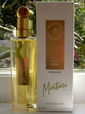 Montana Eau Dor 1.7oz Eau De Toilette. Rare Scent From 1994.