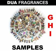 Dua Fragrances Authentic Sample Scents Beginning With G H I