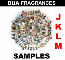 Dua Fragrances Authentic Sample Scents Beginning With J K L M