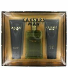 Caesars Gift Set 4 Oz Cologne Spray 3.3 Oz Shower Gel After Shave Men