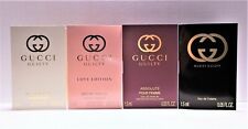 Gucci Guilty EDP EDT Love Edition Absolute pour Femme Sample Vials Set of 4