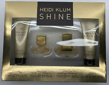 Shine By Heidi Klum Perfume Set Women 1.0 Oz 0.5 Oz EDT 2.5 Oz B L S G