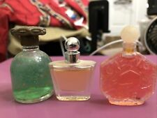Lot Of 3 Mini Vintage Perfumes Unknown Brand