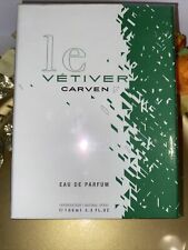 Le Vetiver By Carven 3.3 Oz Edp Spray For Men Box Rare