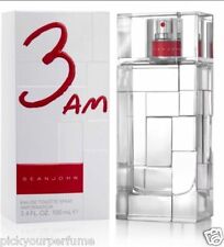 Men Sean John 3am Cologne Men Eau De Toilette Spray 3.4 3.3 Oz