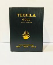 Tequila Gold Pour Homme Perfume For Men EDP 3.3 oz 100 ml Spray New Sealed