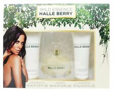 Halle Berry Wild Essence 3 Pc Set 1 Oz Eau De Parfum 2.5 Oz Body Lotion Shower