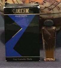 Clandestine Orginal 5 Ml EDT Mini By Guy Laroche. Vintage