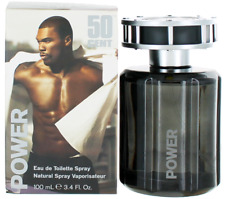 Power 50 Cent For Men EDT Spray 3.4 Oz 100 Ml Authentic Usa