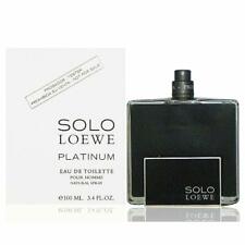 Solo Loewe Platinum For Men EDT Spray 3.4 Oz 100 Ml Authentic Tester Spain