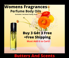 Perfume Body Oils For Women Pick Your Fragrance No Alcohol Uncut 1 3oz Roll On