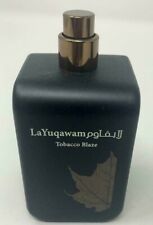 La Yuqawam Tobacco Blaze By Rasasi Men Edp 2.5oz Spray Tester No Cap