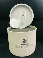 SWAROVSKI SILVER CRYSTAL SWAN