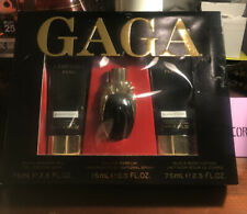 Lady Gaga Fame Black Fluid Perfume Edp Spraybody Lotion Gift Set