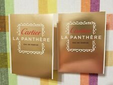 Cartier La Panthere Eau De Perfume X2 Carded Sample Vials.