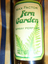 RARE Vintage Max Factor Fern Garden spray perfume