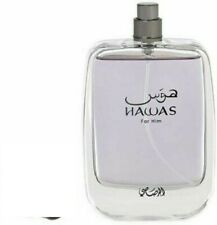 Rasasi Hawas For Men Eau De Parfum 3.4 Oz 100 Ml Spray Brand Tester No Cap