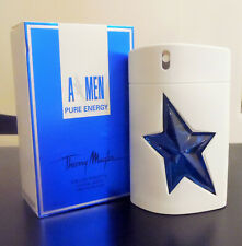 A Men Pure Energy By Thierry Mugler 3.3 Oz 100 Ml EDT Spy Cologne Men Vintage