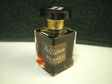 Vtg MISS Pierre BALMAIN Made In France PURE PERFUME 1 2 Oz. Near Full Bottle