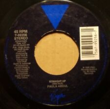 Straight Up by Paula Abdul 7 single 45rpm 1988 Virgin 7 99256