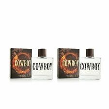 Cowboy Western Cologne Spray for Men Spicy and Woody 3.4 oz 2 pack